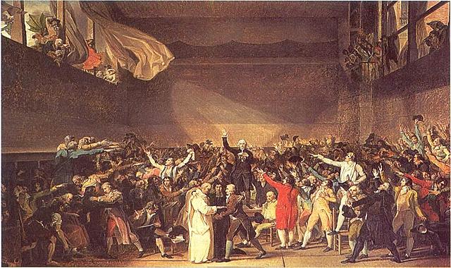 Oath of the Tennis Court is sworn