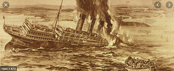 (USA/EU) Sinking of the Lusitania