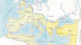 Timeline: τα βυζαντινα χρονια ΔΦ