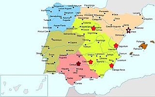 División de Hispania