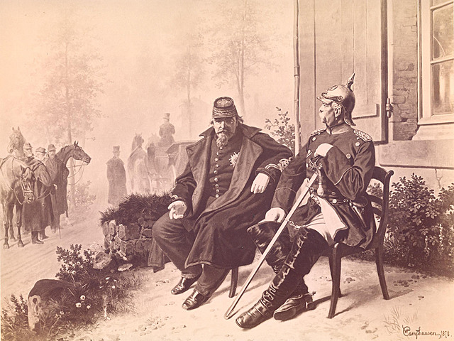 Francia pierde, exilio de Napoleón III