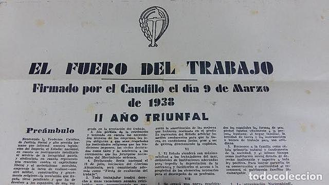"Fuero del Trabajo"