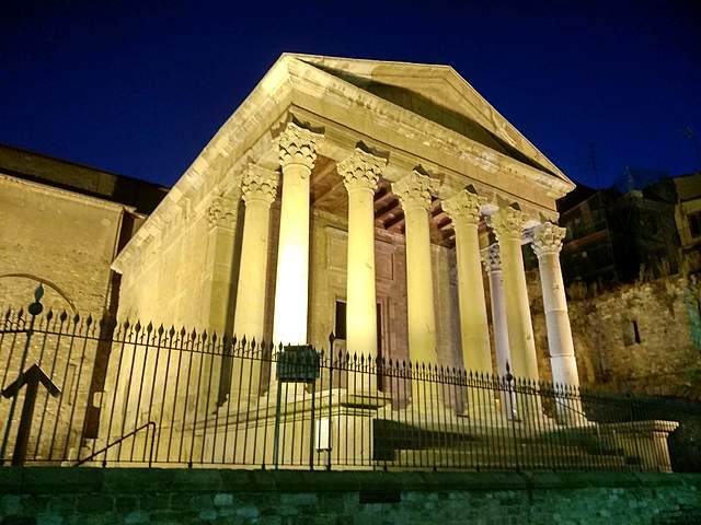 Templo romano de Vic, Barcelona. S. II