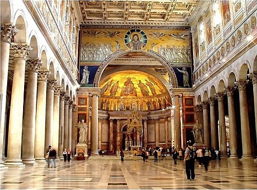 ARQUITECTURA PALEOCRISTIANA (DESPUÉS DEL EDICTO DE MILÁN AÑO 313 d. C)