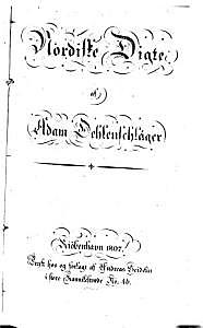«Северные поэмы», Эленшлегер Адам Готлоб