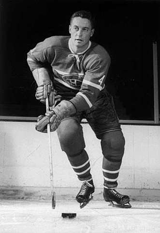 Signature de Jean Béliveau avec le Canadien de Montréal