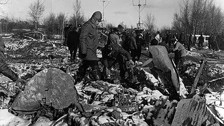 Écrasement d'un avion de ligne au Québec