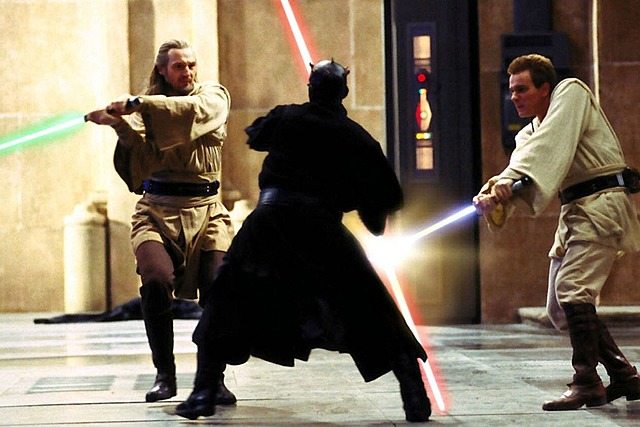 Batalla final contra Darth Maul
