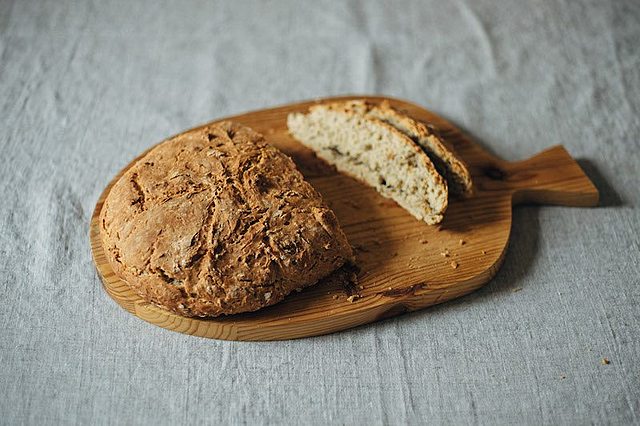 First baked leavened bread