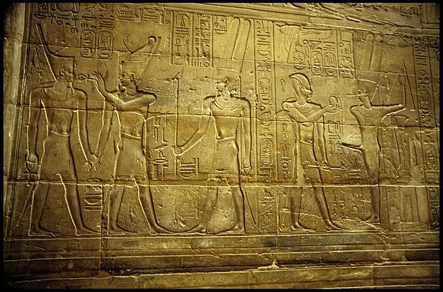 Relieve del templo de Luxor