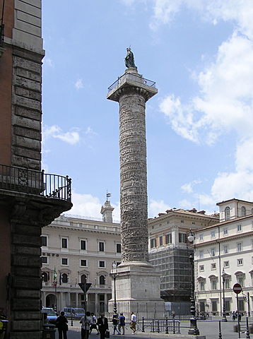 Columna de Marco Aurelio, Roma