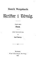 «Детоубийца», Вергеланн