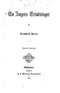 «Воспоминания охотника», Бернхард Херре