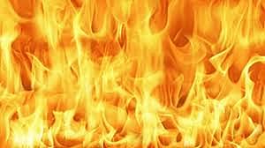 Hatfields burn the McCoy home