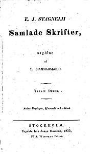«Лилии Сарона», Юхан Стагнелиус