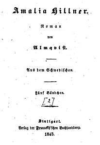 «Аморина» , Ионас Луве Алмквист