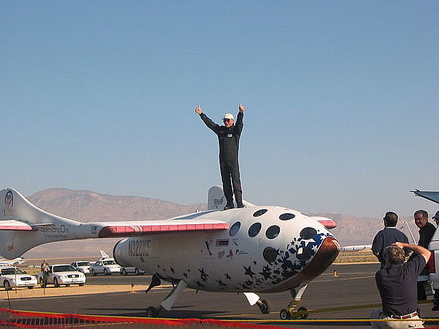 SpaceShipOne Achieves Flight