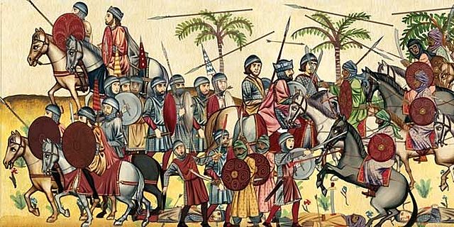 Toma bárbara de Hispania.