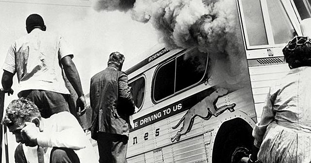 FREEDOM RIDERS ATTACK IN ANNISTON