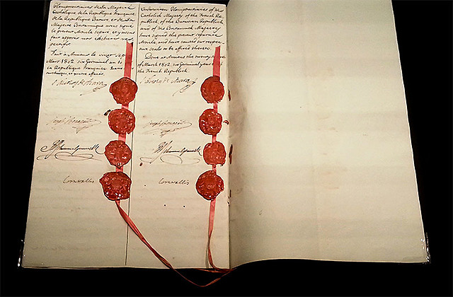 France signs Treaty of Amiens with Britain