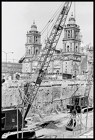 construccion de metro