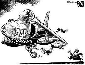 War Powers Act is passed