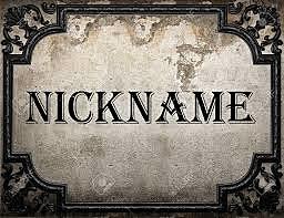 nick names