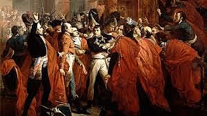 Napoleon overthrows the directory and seizes power