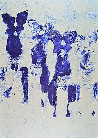 Tina - Comment exposer ce qui n'est pas solide / Yves Klein: "Anthropométries"