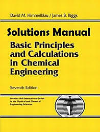 Libro: "Principios de ingeniería química"