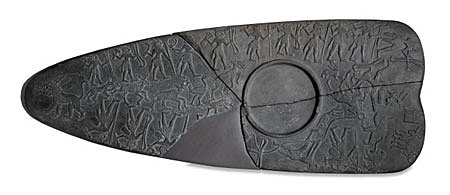 Paleta de ¨Los cazadores¨ ( 3100 a.C.)