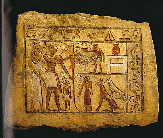 Estela mercenario nubio (2250 a.C.)