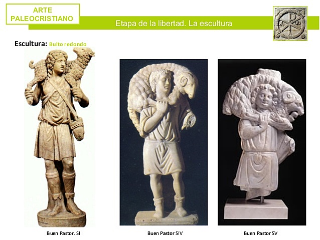 Arte Paleocristiano: escultura.