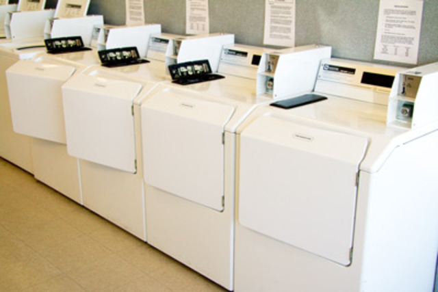 started coin laundry business