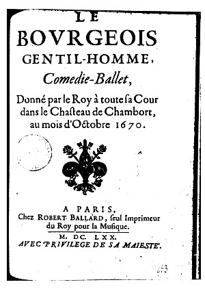 Мещанин во дворянстве. Жан-Батист Мольер