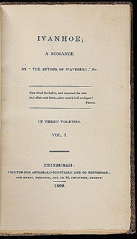 Айвенго. Вальтер Скотт