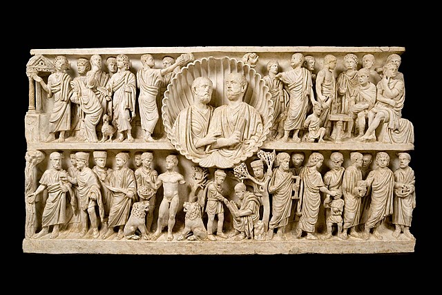 Sarcófago de los dos hermanos.