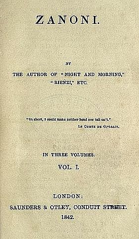 Занони. Эдвард Бульвер Литтон
