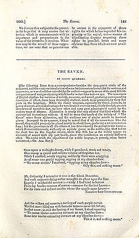 Ворон. Эдгар Аллан По