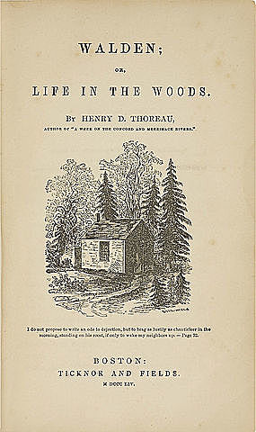 Уолден, или Жизнь в лесу. Генри Торо