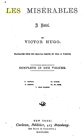 Отверженные. В. Гюго