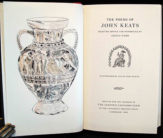 Джон Китс, "Ода к греческой вазе"