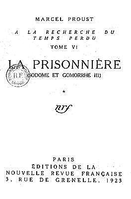 Пленница. Марсель Пруст