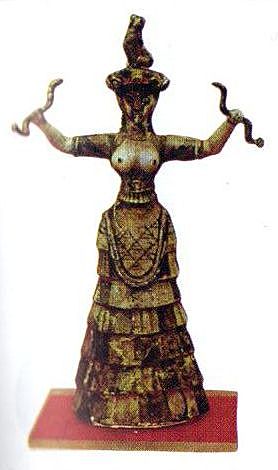 Diosa de las serpientes