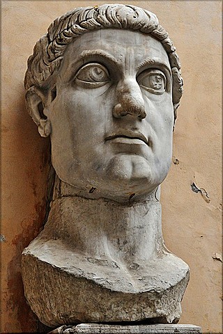 Escultura del emperador Constantino