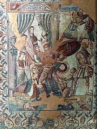 Mosaico de Aquiles en Skyros