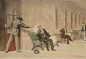 Assassinat d' Antonio Cànovas del Castillo