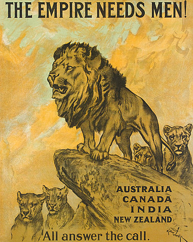 The British Empire declares war on Germany