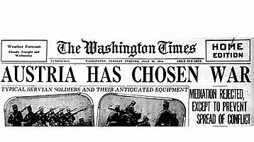 Austria-Hungary Declares War on Serbia