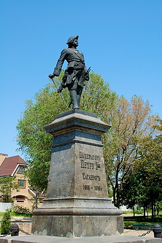 Памятник Петру 1 в Таганроге